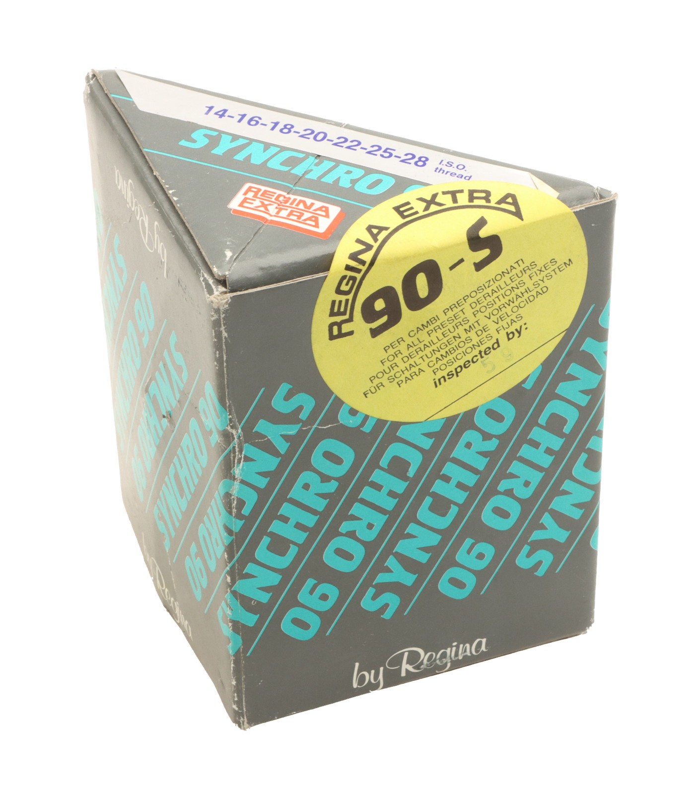 Regina Synchro 90-S Freewheel 14-28T 7 Speed ISO Thread NOS NEW NIB