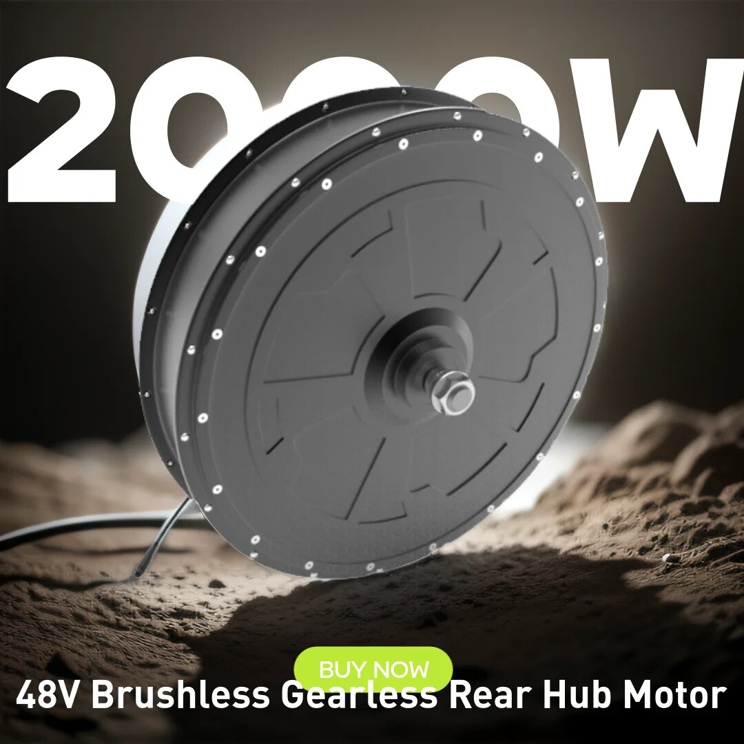 36V/48V 250W 350W 500W 1500W 2000W MTB E-bicycle Brushless Front Rear Hub Motor
