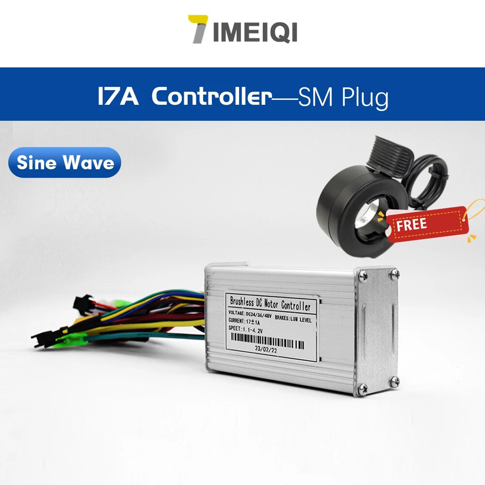 E-bike 3-mode Sine Wave 36V 48V 17A/26A/30A/40A Brushless Motor Controller Kits