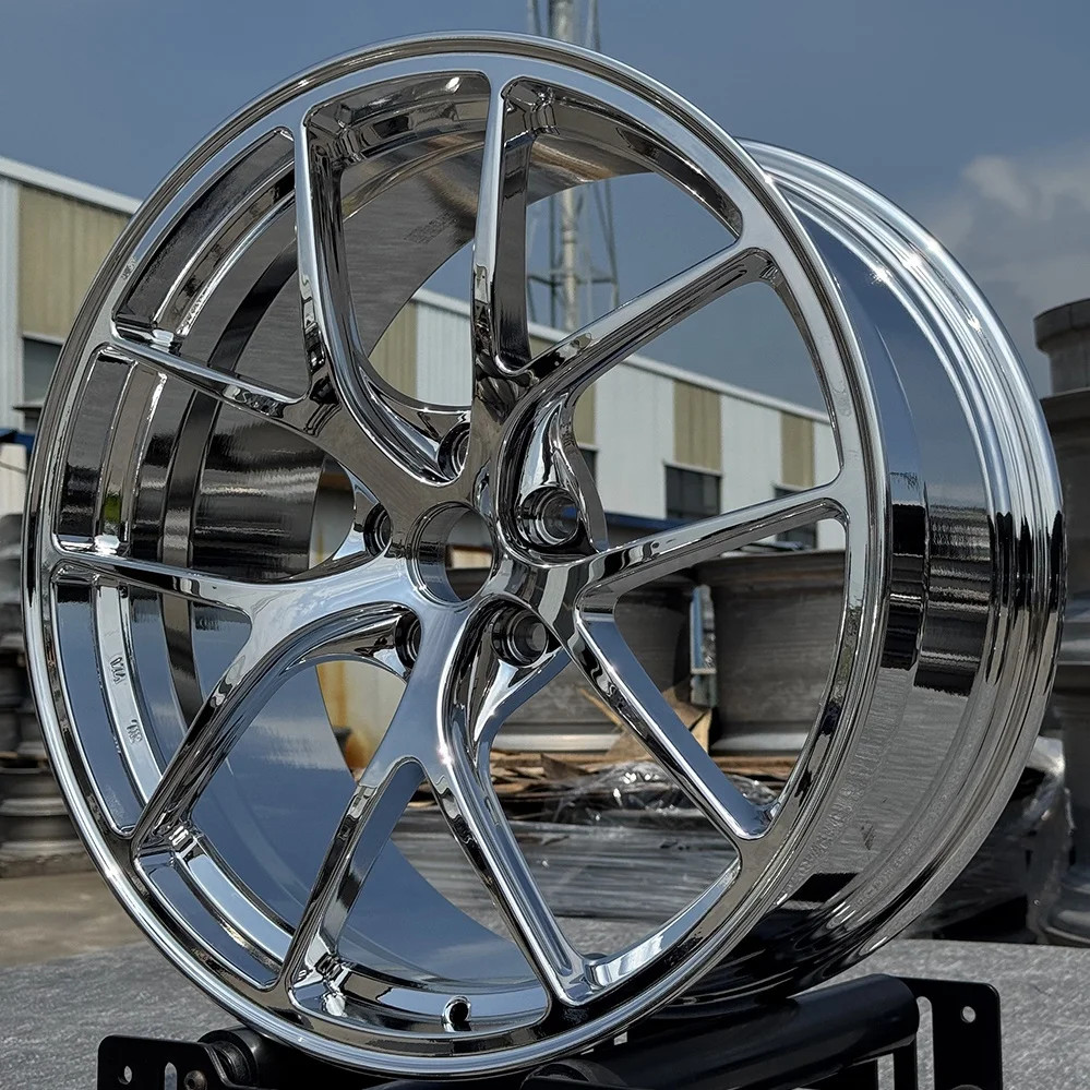 Chrome Concave Car Wheels Rims Custom Forged 18 19 20 22 24 Inch
