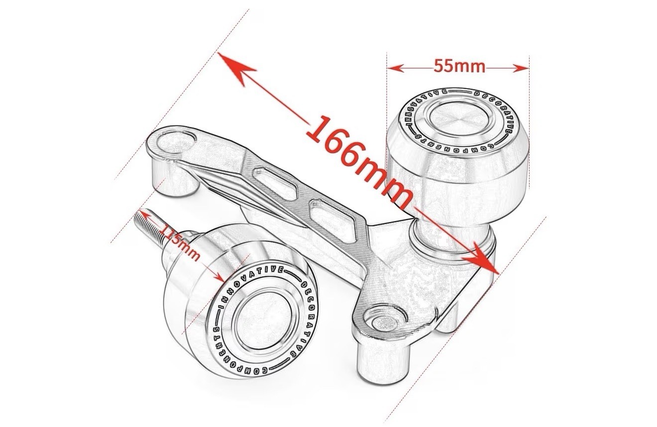 Motorcycle Frame Sliders Falling Protection CNC S1000RR 2025 2024 2023 1000 RR