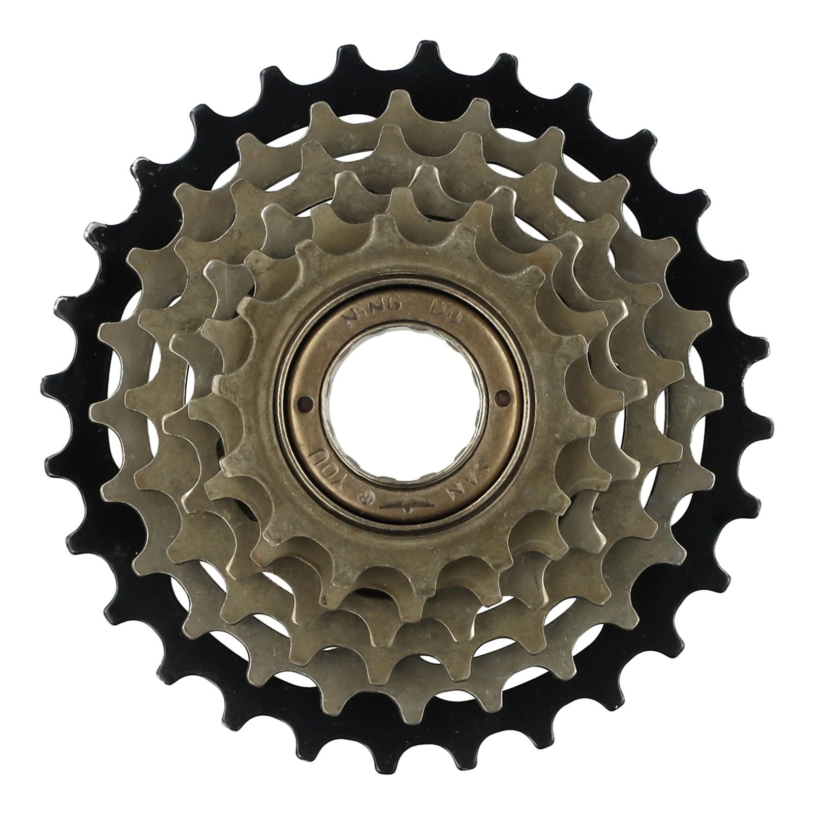Screw On Freewheel 13/14-28T Easy Assembly High-carbon Steel Screw On Freewheel