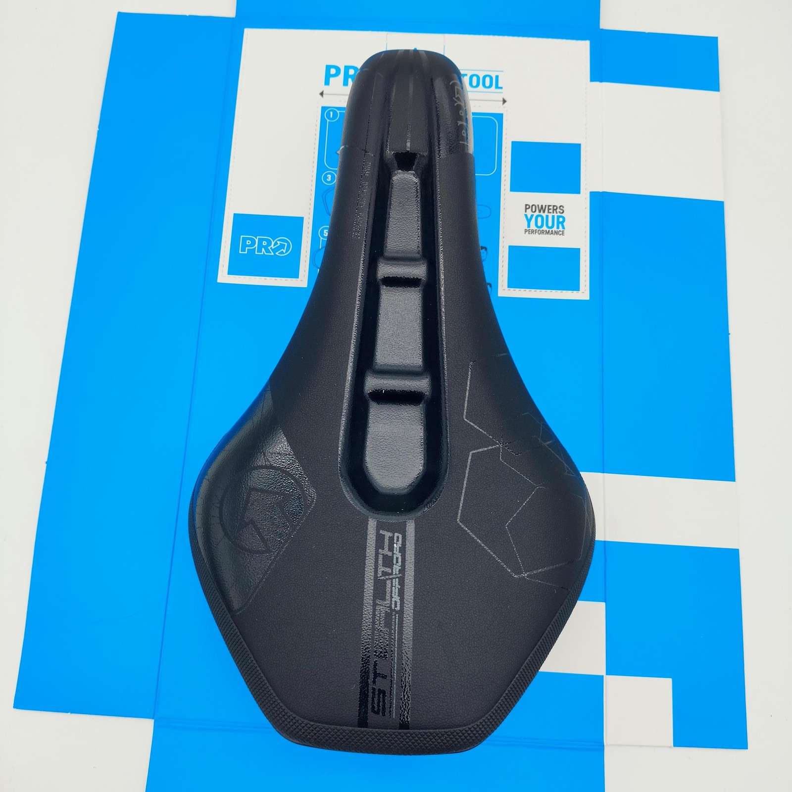 PRO STEALTH Off-road Sport Bik e Saddle MTB Gravel 142mmX245mm Stainless Rail