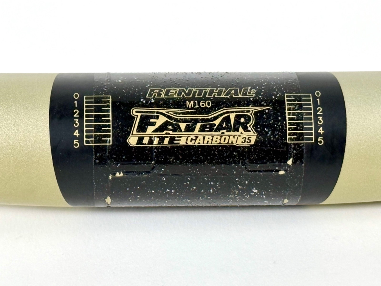 Limited Edition Gold Renthal FatBar Lite Carbon 35 MTB Handlebar 10mm rise 700mm