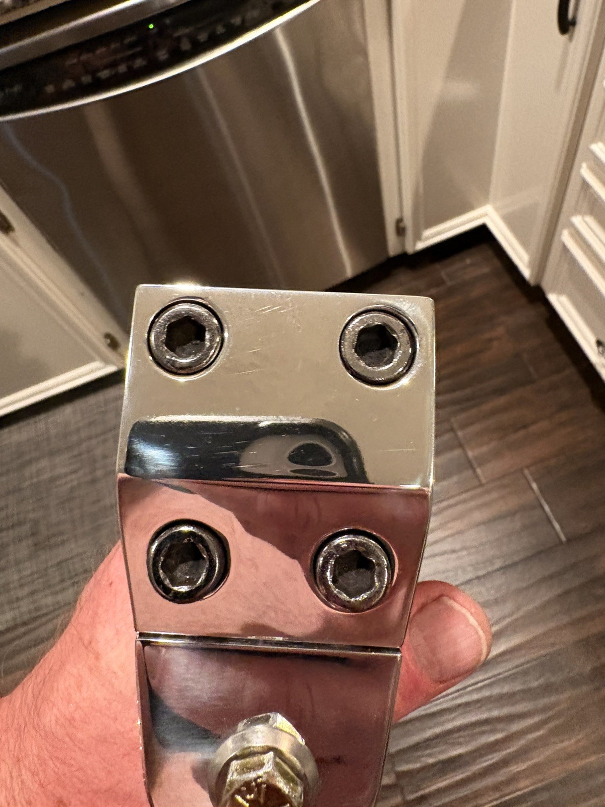 GT ELITE STEM 1 Inch THREADED OG RESTORED AND POLISHED