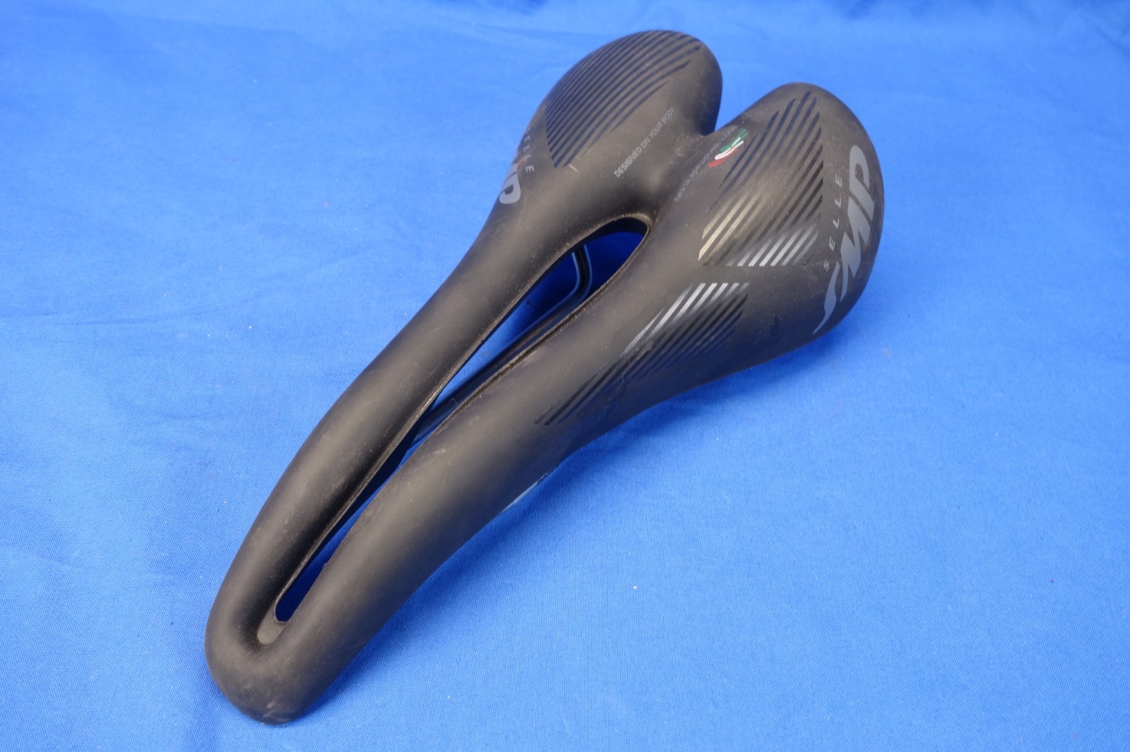Selle SMP Hybrid 140mm Width Bike Saddle, Bicycle Seat, Stainless Steel Rails