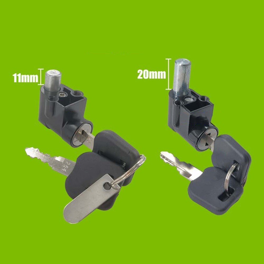 Bike Battery Lock For Ebike Battery Security Power Lock & Key Battery Case Lock