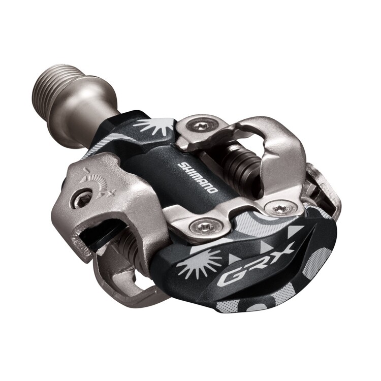 Shimano GRX PD-M8100-UG Limited Edition SPD Pedals Pair New Black EPDM8100UG