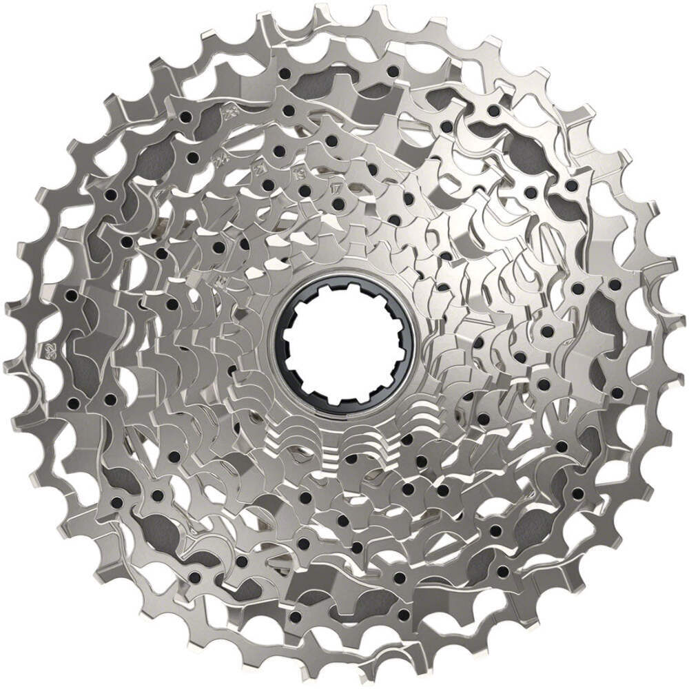 SRAM Rival AXS XG-1250 Cassette – 12-Speed 10-36t Silver For XDR Driver Body D1