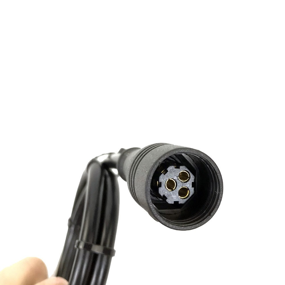 3 Pin Cable 60cm Cable Ebike Extension Motor Suitable Waterproof Portable
