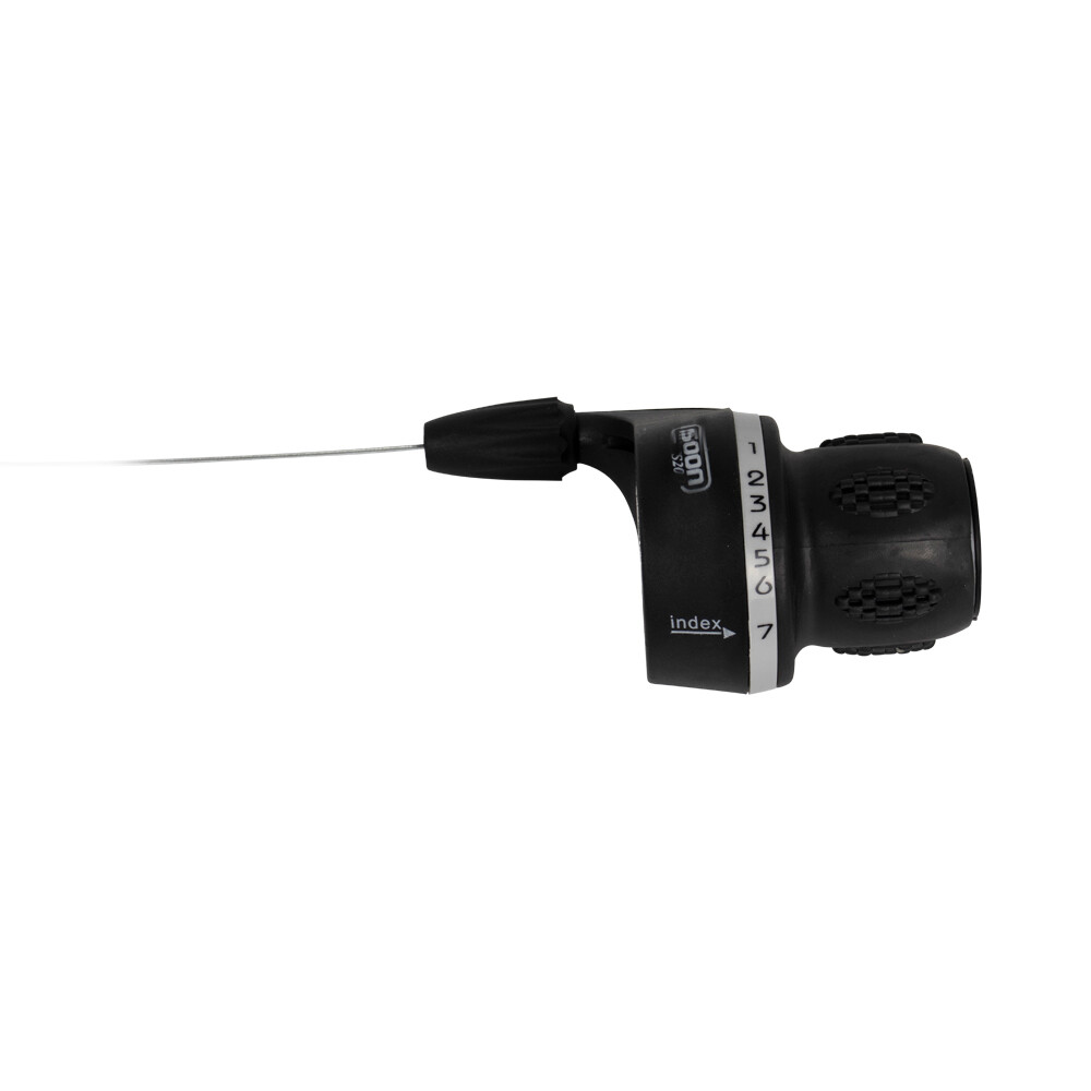 Right Shifter – 7 Speed Index W/Inner Wire ENIX Black