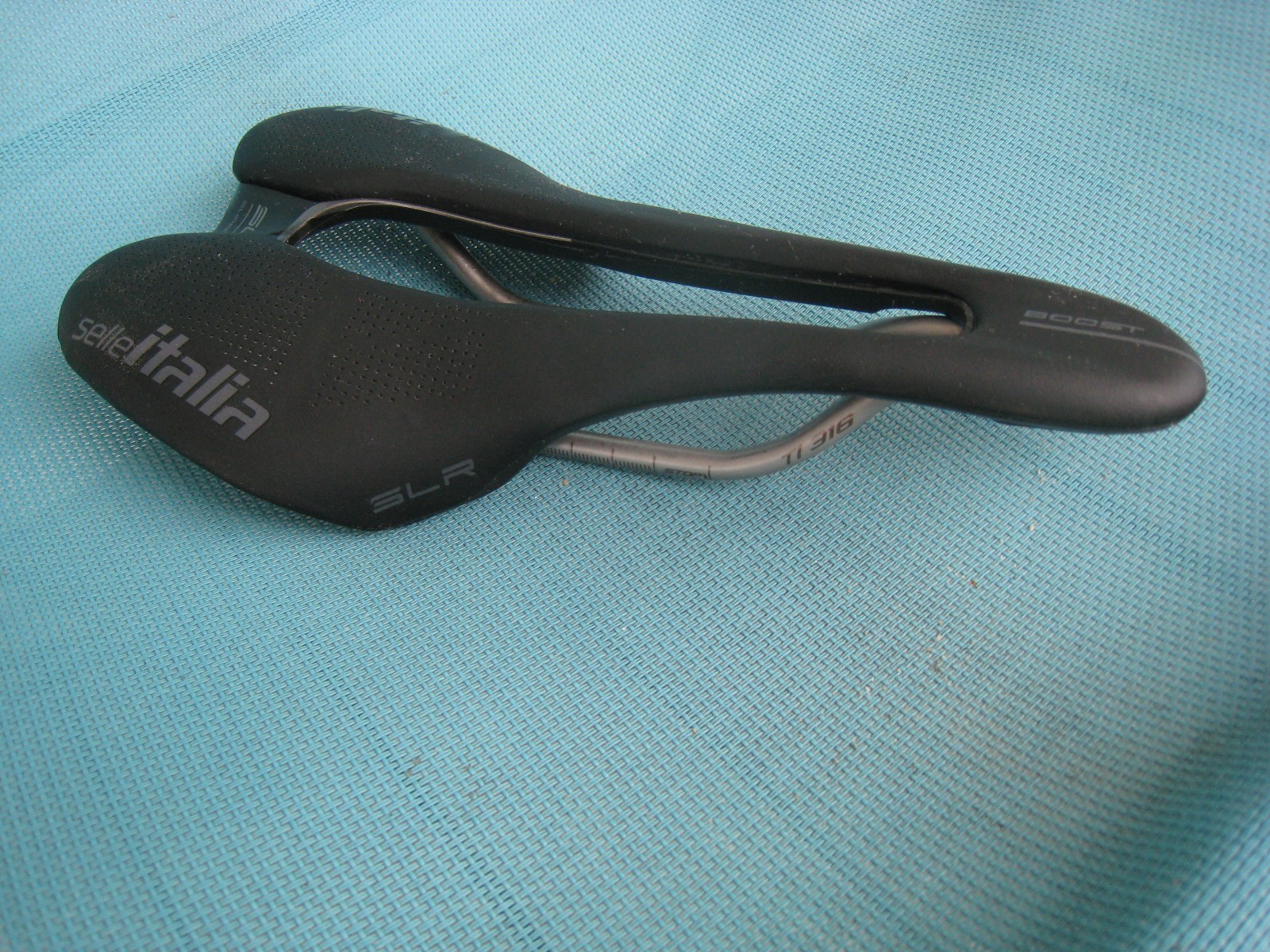 Selle Italia SLR Boost Superflow 130mm 7x7mm Ti 316 Rails Bike Saddle