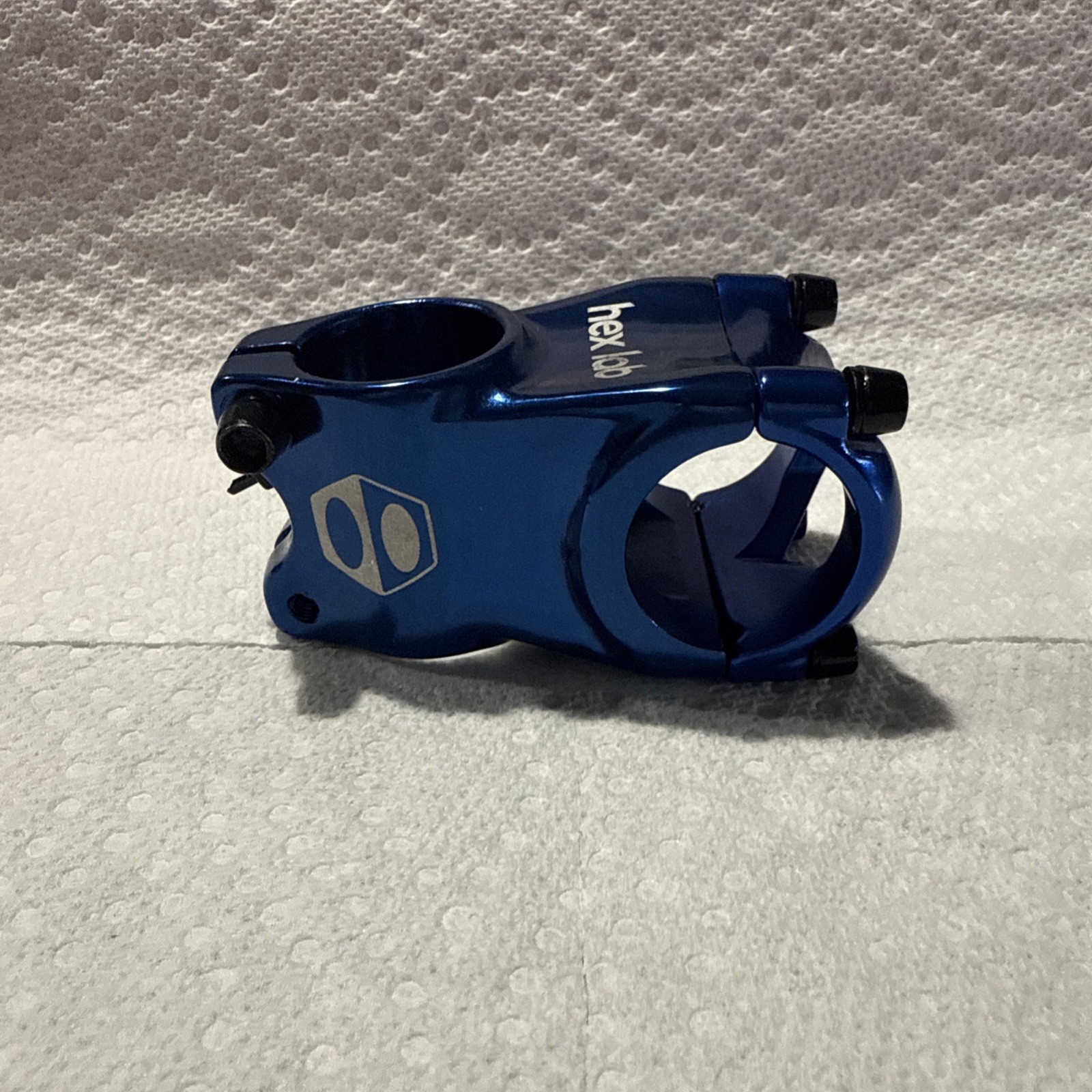 BOX Components Hex Lab OS 1” X 28.6 Mini Stem Blue w/ 40mm Ext Brand New No Box