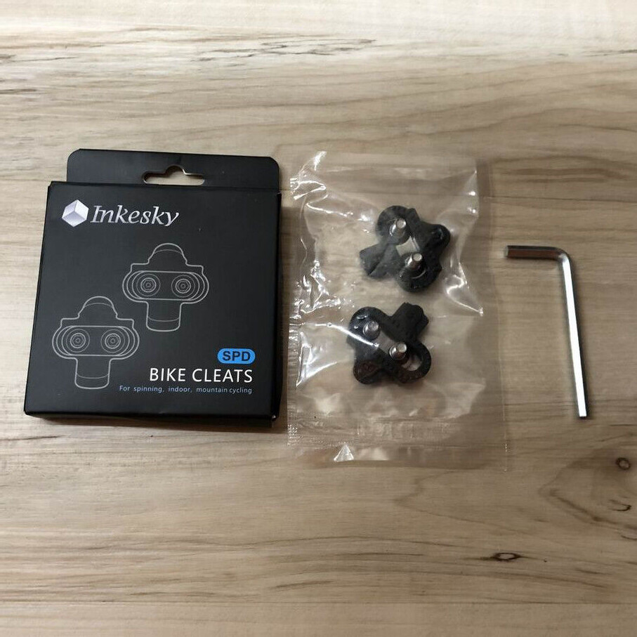 INKESKY ~ SHIMANO SPD SM-SH51 Cleats ~ New In Box With Install Tool !!