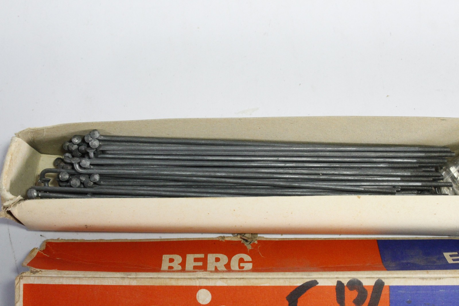 Berg Union 5 13/16″ .80 Bike Spokes and Nipples NOS 1980s Germany