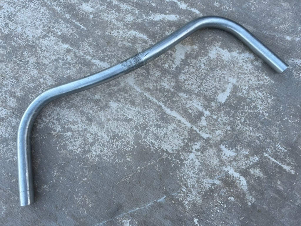 Vintage Unbranded French Porteur Alloy Handlebar | 24.5×525 mm / VGC