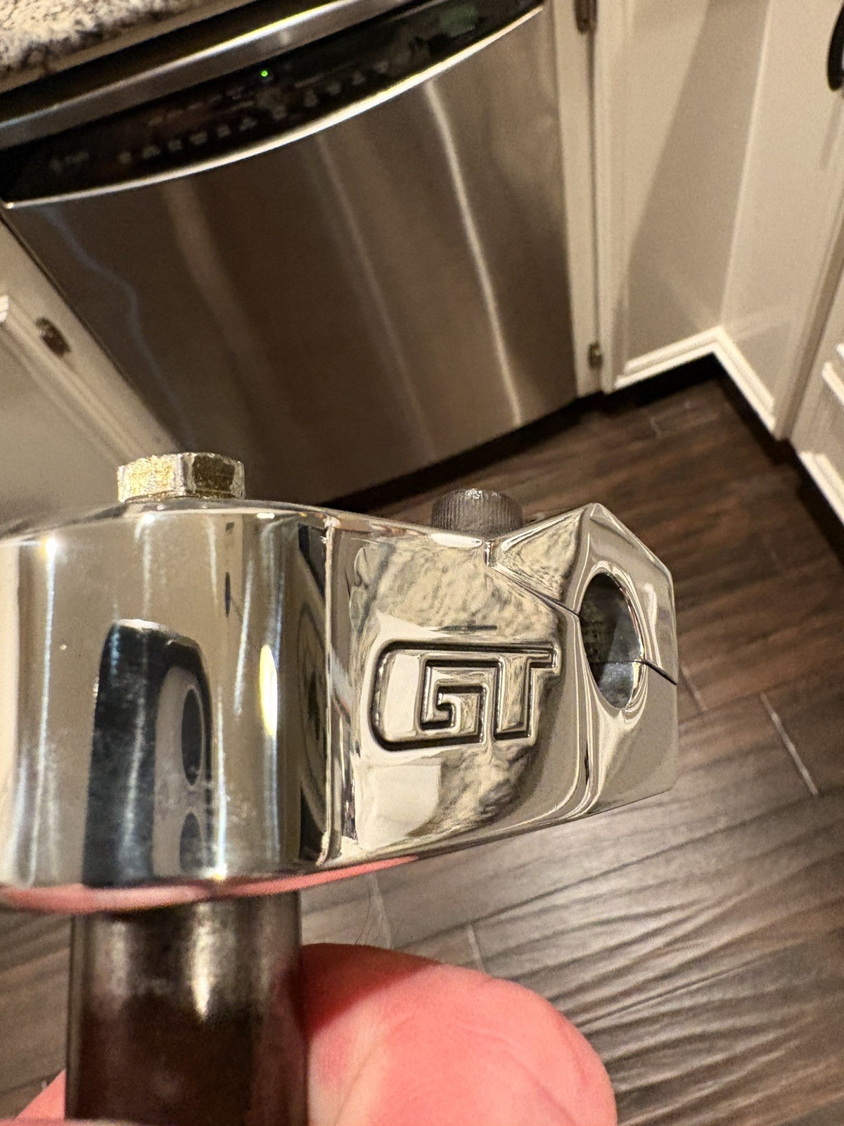 GT ELITE STEM 1 Inch THREADED OG RESTORED AND POLISHED