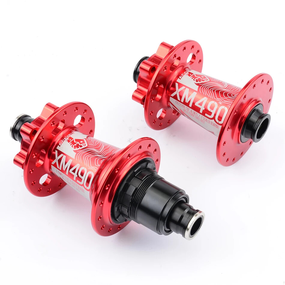 MTB Hubs 4 Bearing 6 Claws Mountain Bike Hub Front Rear QR or Thru 32 Holes
