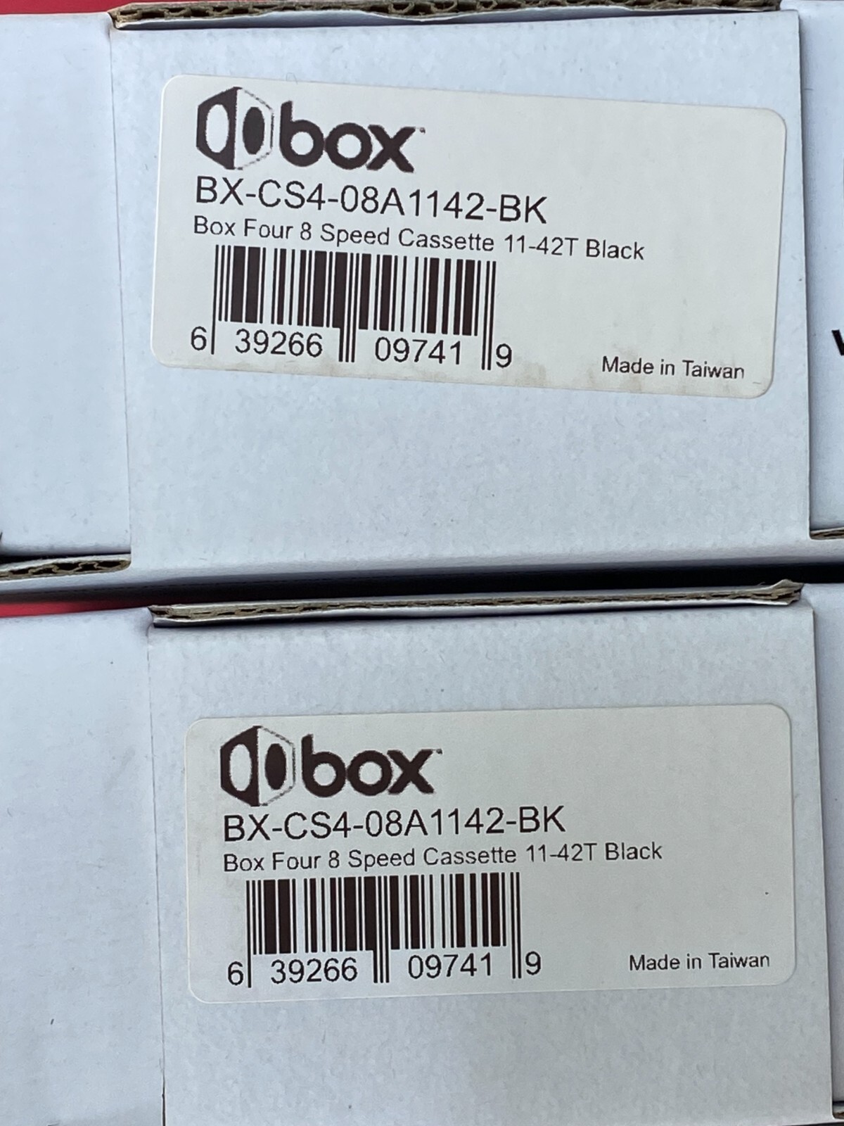 Cycling -Box Components Box Four 8 speed cassette 11-42T BX-CS4-08A1142-BK