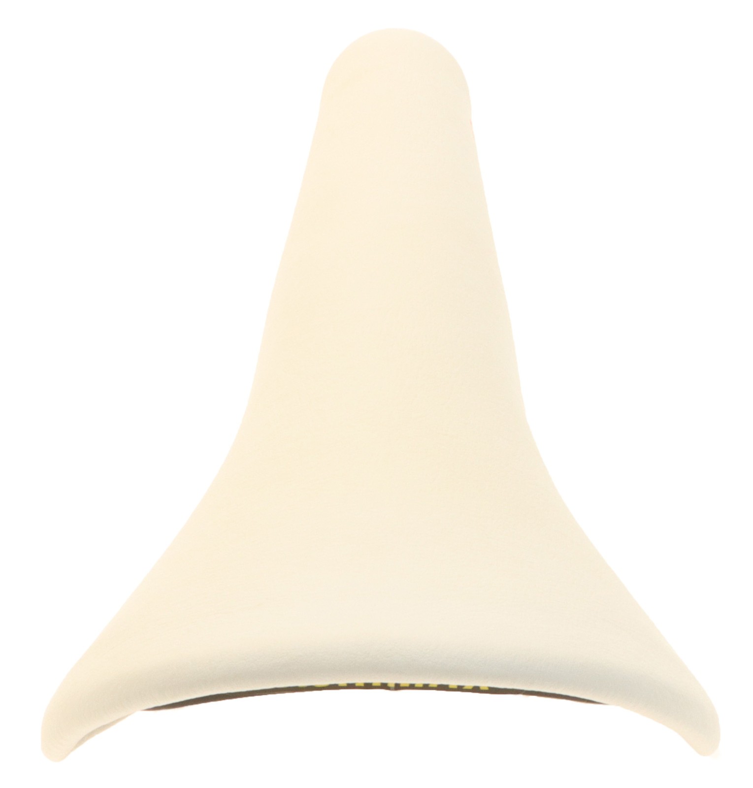 Kashimax Five Gold 8P Saddle NJS 30mm Rails White Smooth Leather NEW NOS