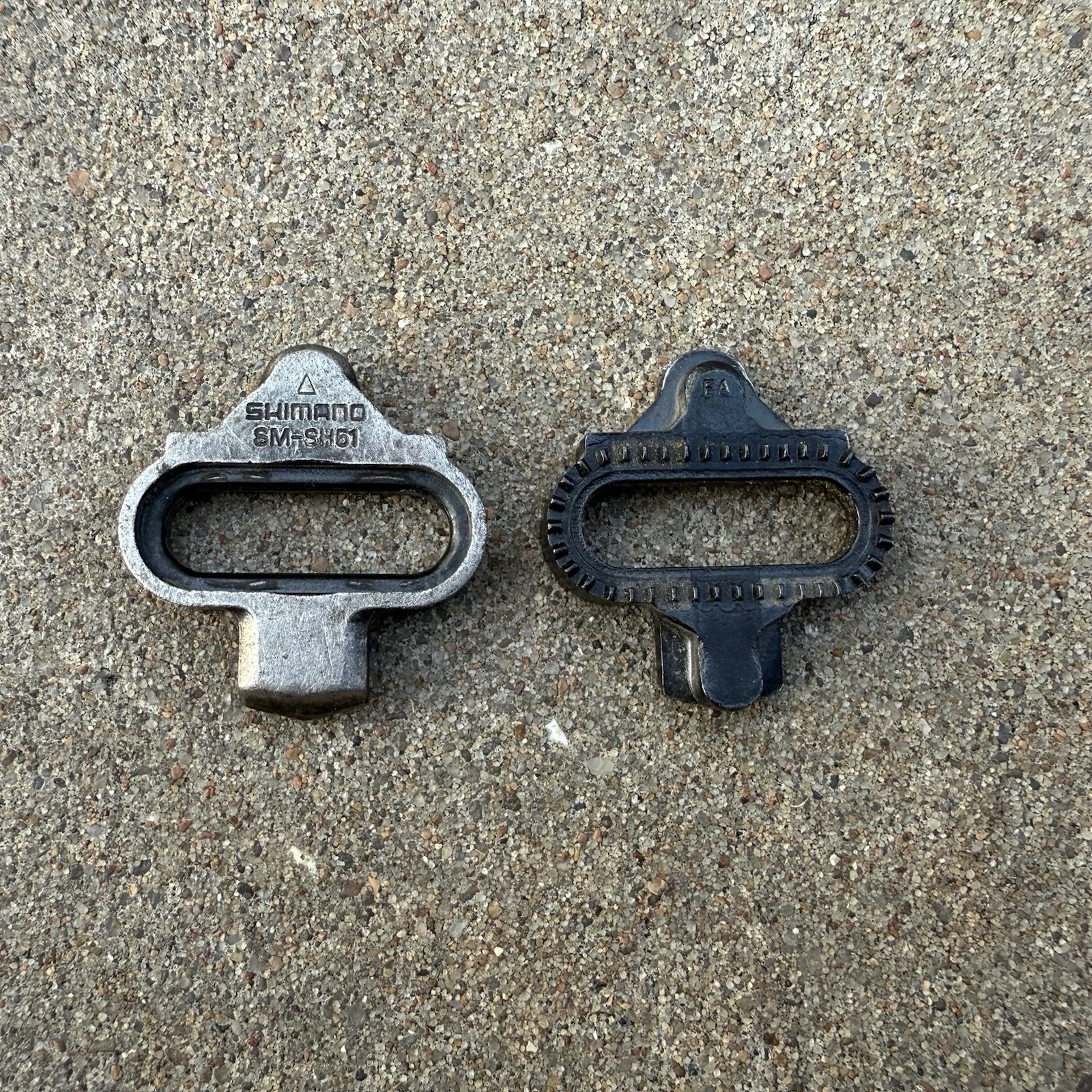 Shimano SPD SM SH51 Pedals Cleat Set Mountain MTB Bike, B#99