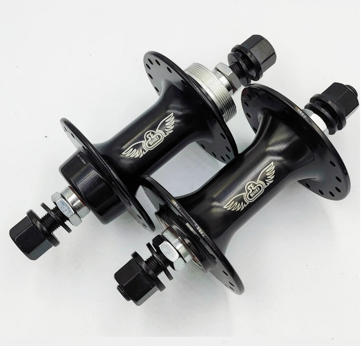 Vintage SE bike BMX Front & Rear hub set Old school bmx Bearing 36 Hole 3/8 axle