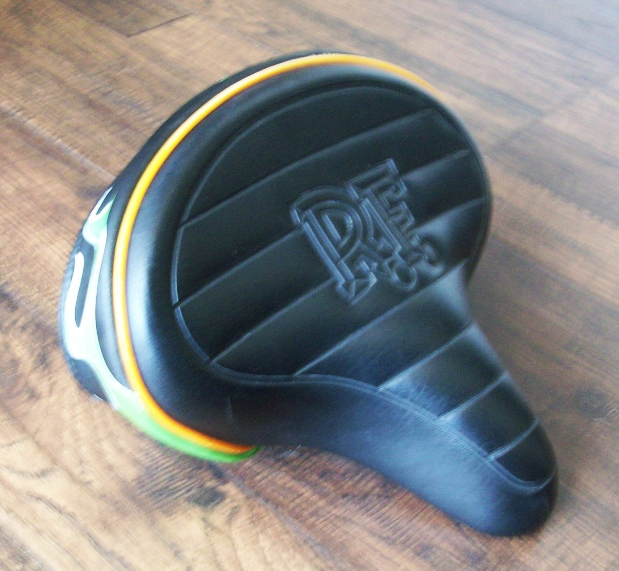 Electra Ed Big Daddy Roth Rat Fink Bike Bicycle Seat Saddle BLACK GREEN FLAMES