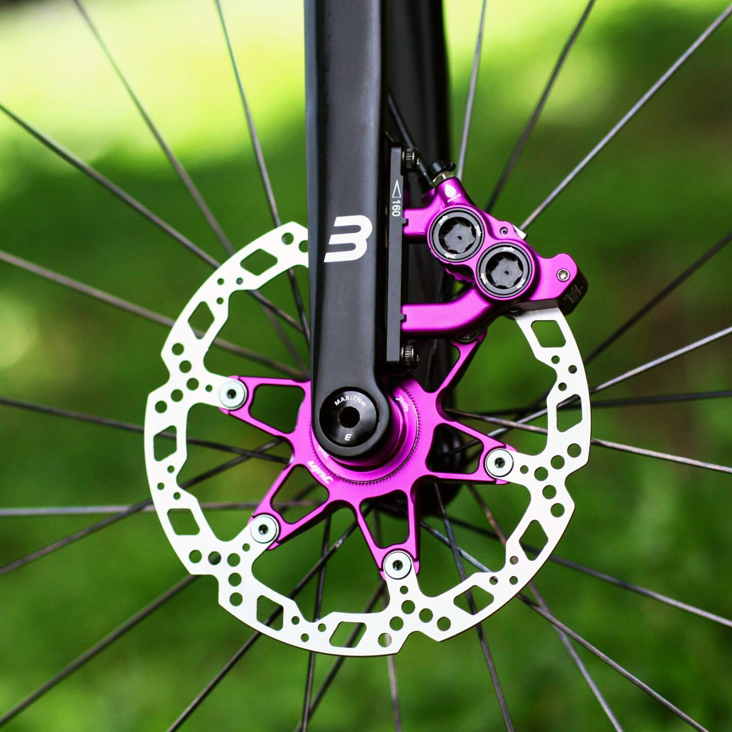 Juin Tech ETF Road Cyclocross eBike Riding 4-Piston Hydraulic Brake Caliper