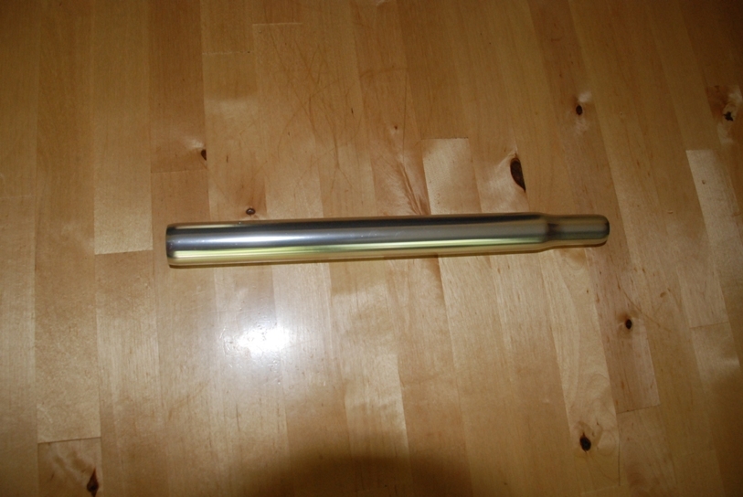 Seat Post Aluminum Silver (27.2mmx305mm)