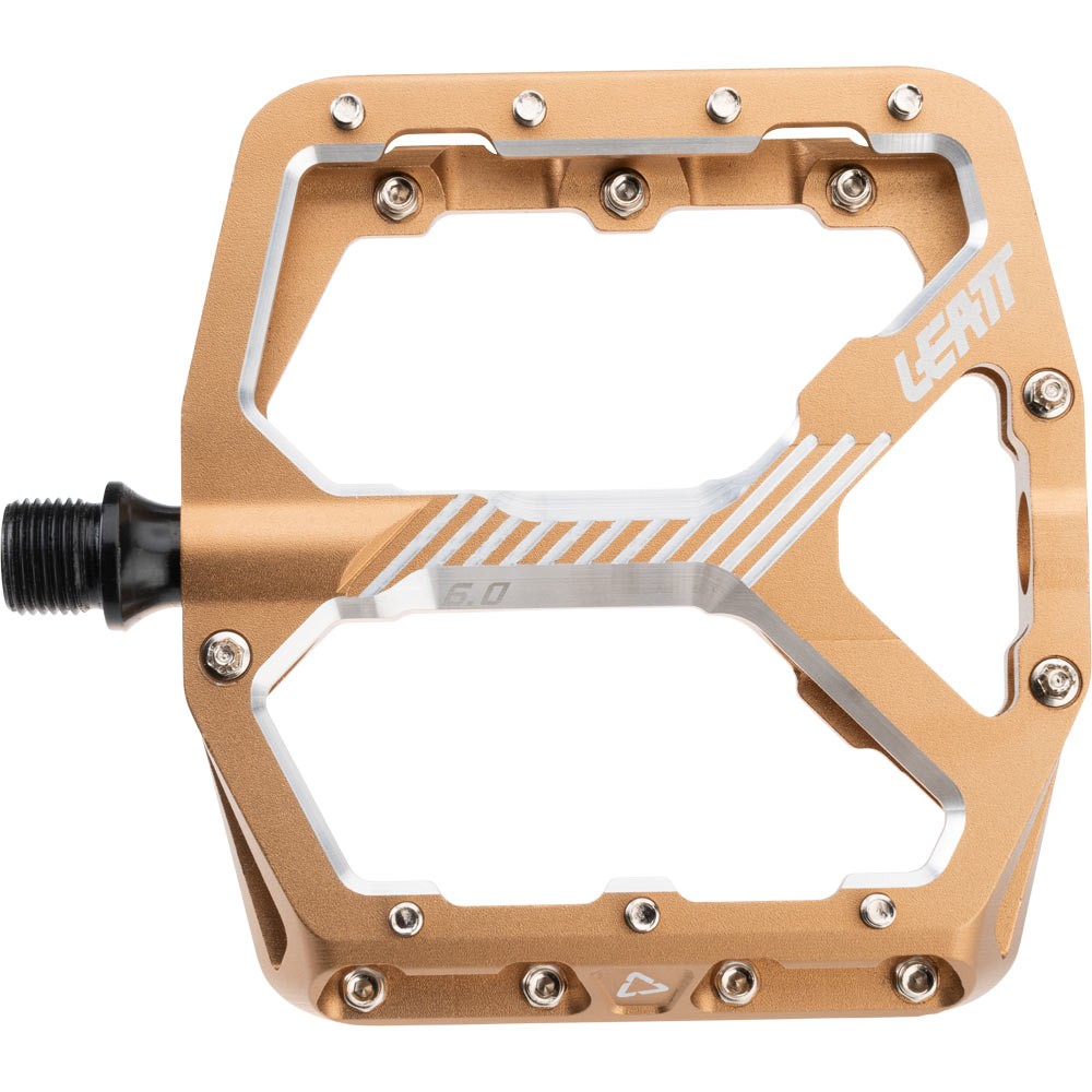 Leatt AllMtn 6.0 Flat Pedals 114 x 100mm Bronze