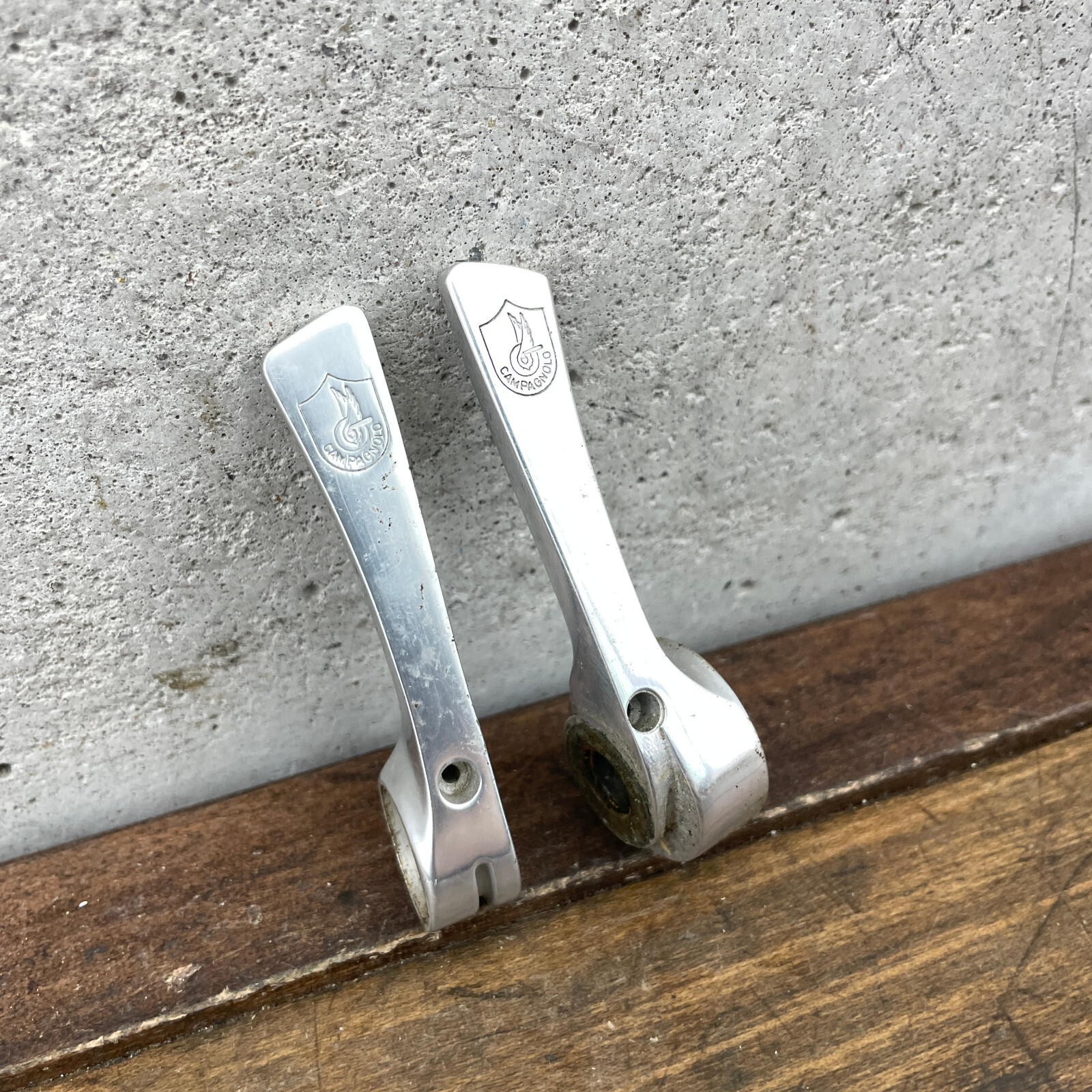 Vintage Campagnolo Syncro Shifter Set Down Tube Braze On Index Shifter Record A4