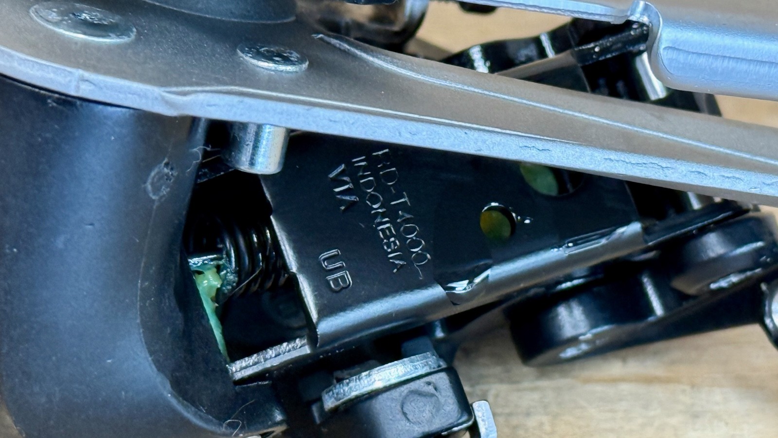 Shimano ALIVIO RD-T4000 9 Speed Rear Derailleur Long Cage Black