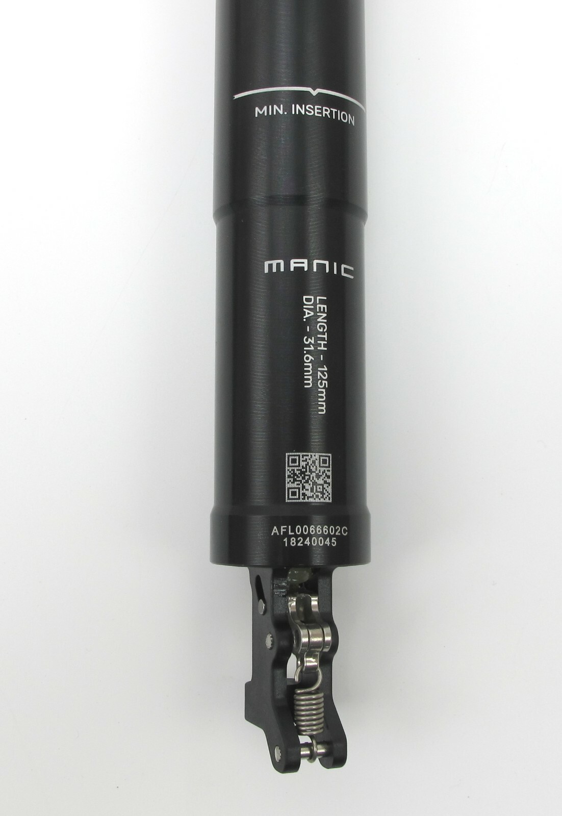 X-Fusion Manic Dropper Seatpost 31.6 125mm w/ Remote Internal $200 MSRP