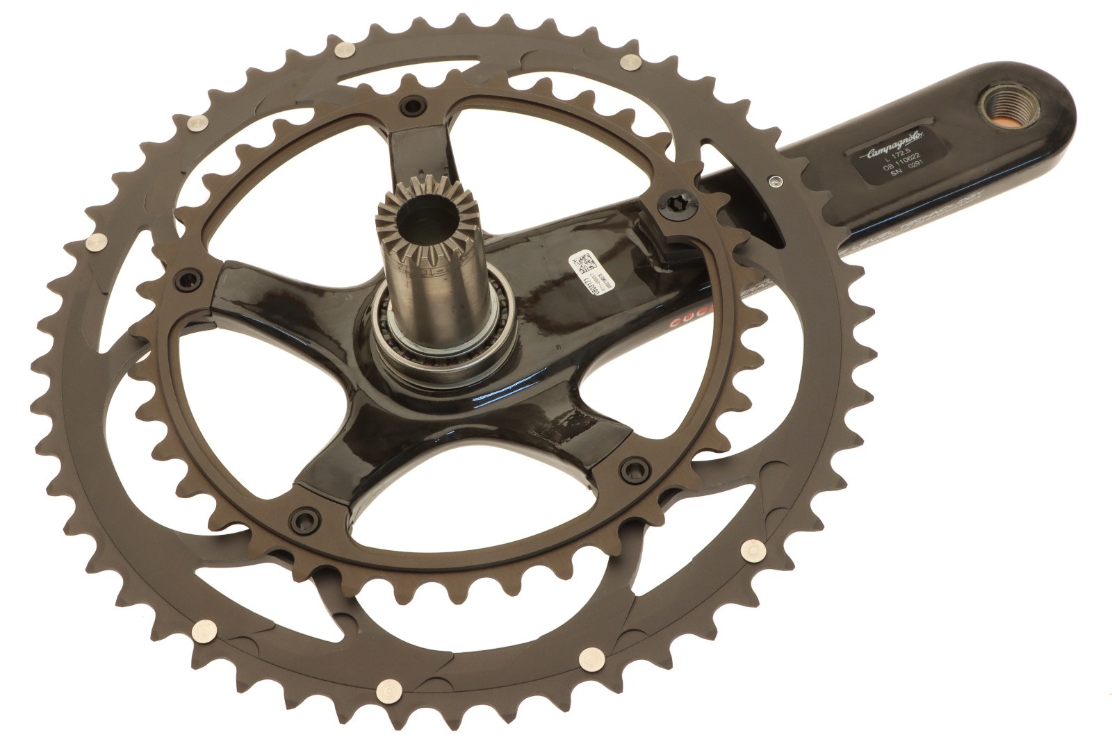 Campagnolo Super Record Titanium Crankset 53/39T 11s 172.5mm 11 Ultra-Torque NEW