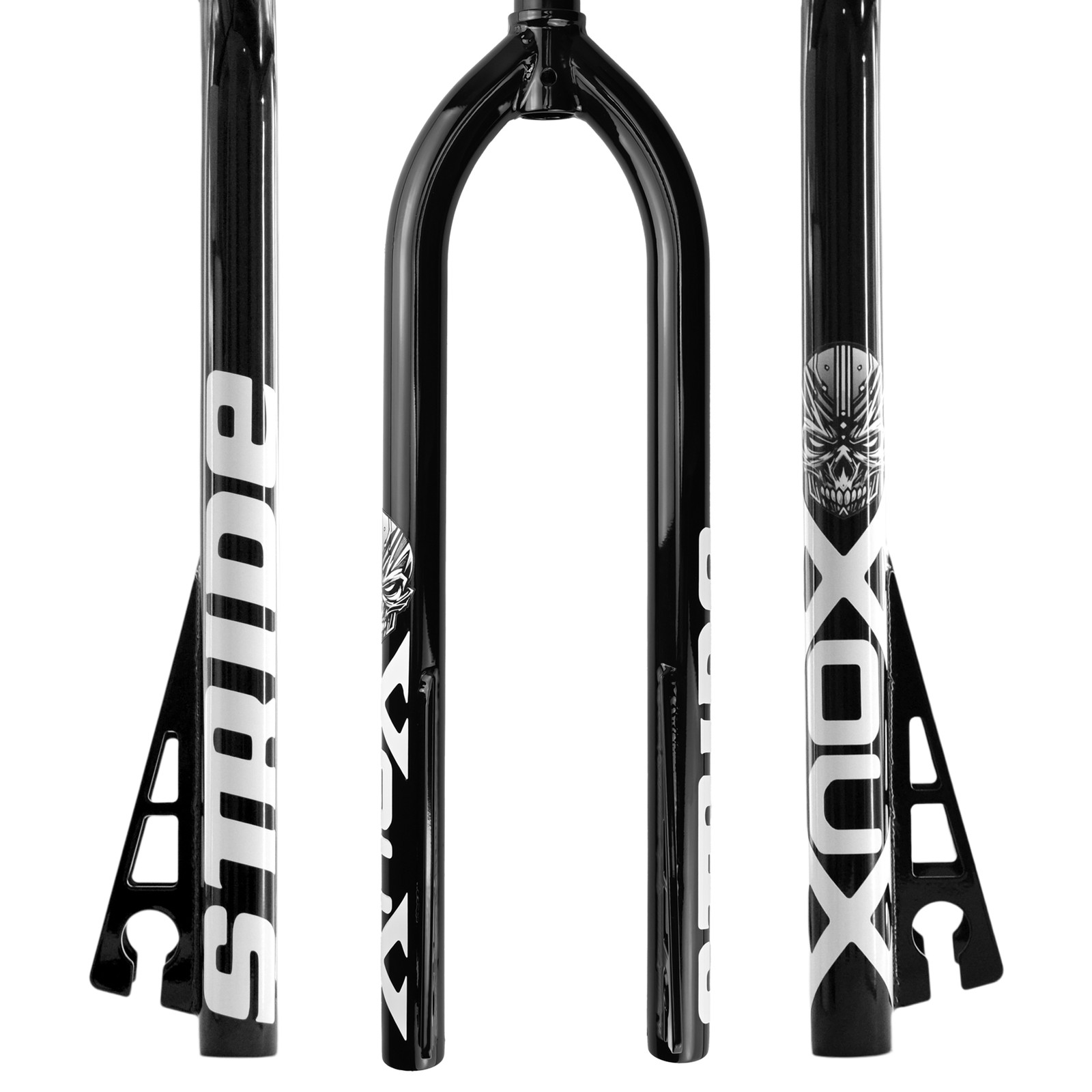 XOUX STRIDE 29 inch Threadless BMX Fork 1-1/8 inch , Black