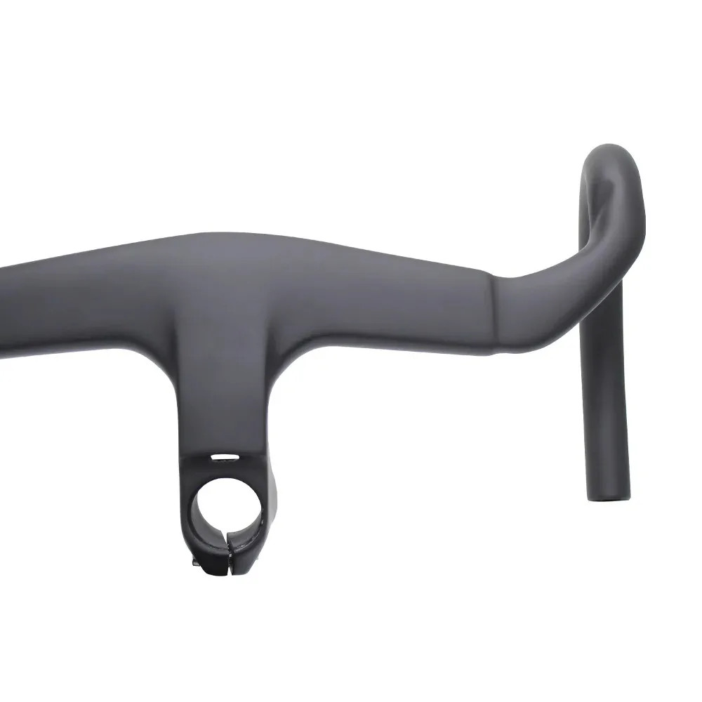 Road Bike Full Carbon Integrated Handlebar with Spacers Cycling Drop Handlebar