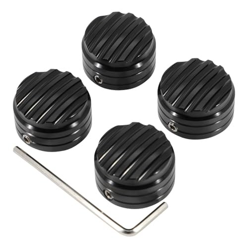 Motorcycle Head Bolt Screw Cap Cover Plug Protector Fit for Triumph Black