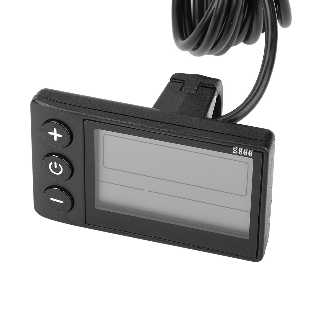 36V 48V 64V 750-1500W Brushless Motor Controller E-Bike S866 LCD Display Meter