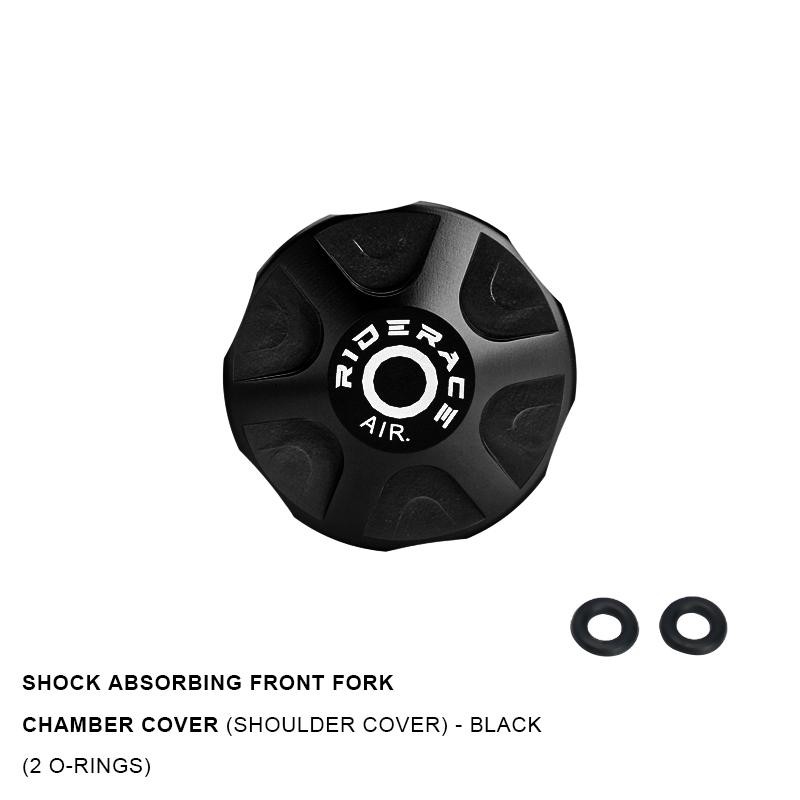 Bicycle Suspension Fork Cap Parts Shoulder Cover Aluminum Alloy Bike Air Gas for