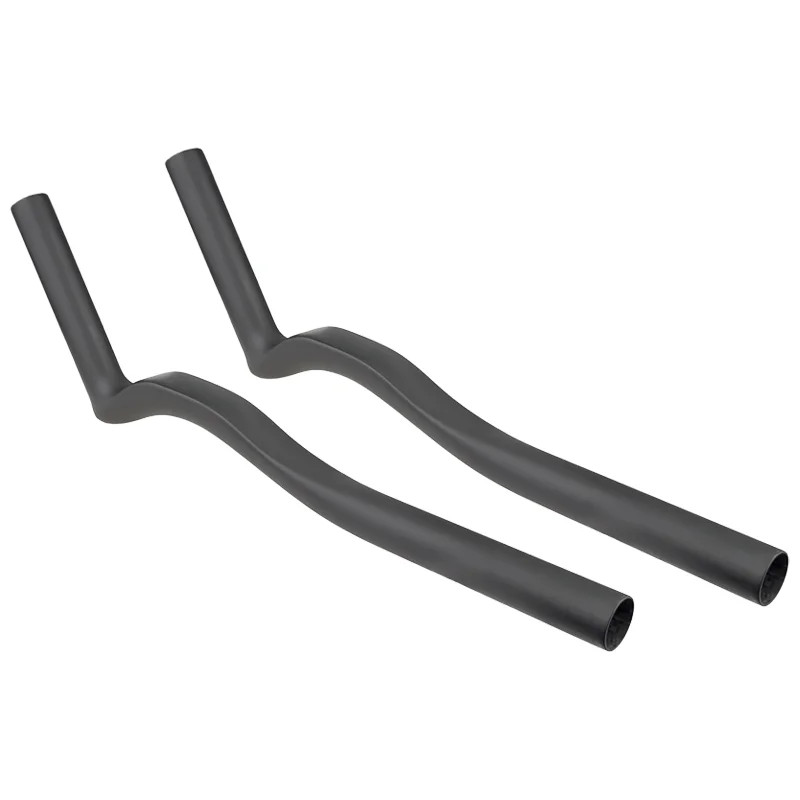 TT Bar Carbon Fiber 0 Degree Aero Time Trial Triathlon Bicycle Handlebar