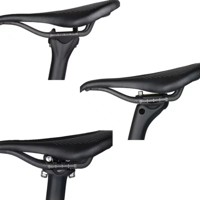 Carbon Fiber Mountain/road Bicycle Seat Ultralight Hollow Leather Seat Cushion