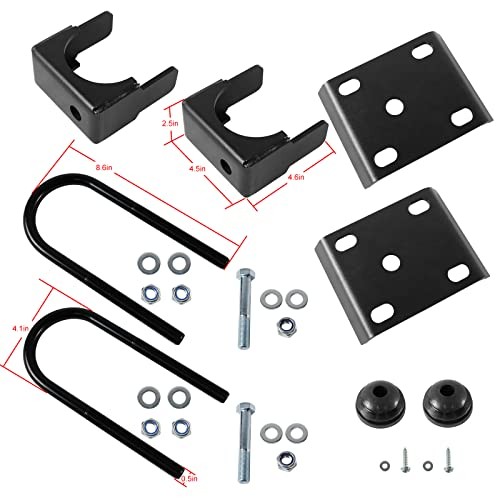 6″ Rear Axle Drop Flip Kit Compatible with 1988-1998 Chevy GMC C1500,Silverado