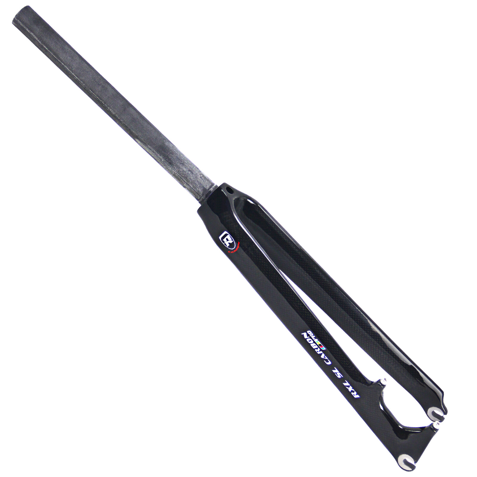 Carbon Road Bike Fork 1-1/8″(28.6mm) Bicycle Forks V/Disc Brake 700C for Cycling
