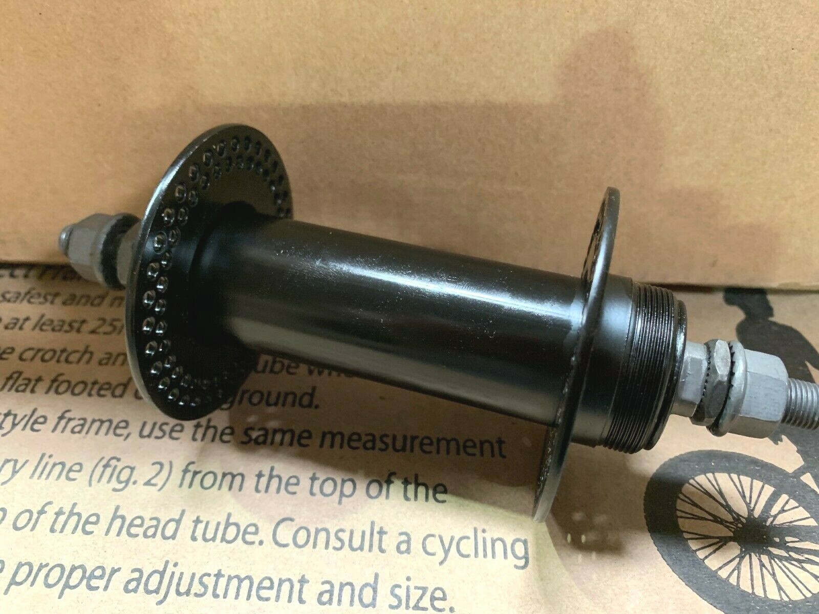 140H EXTRA WIDE Bicycle Front Hub Disc Brake for 26″ x 4.0 FAT Cruiser Bikes