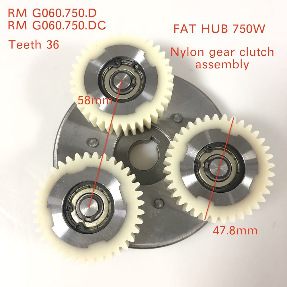 Compatible Motor Gear Set for For bafang G060 Supports 48V750W & 48V500W Motors