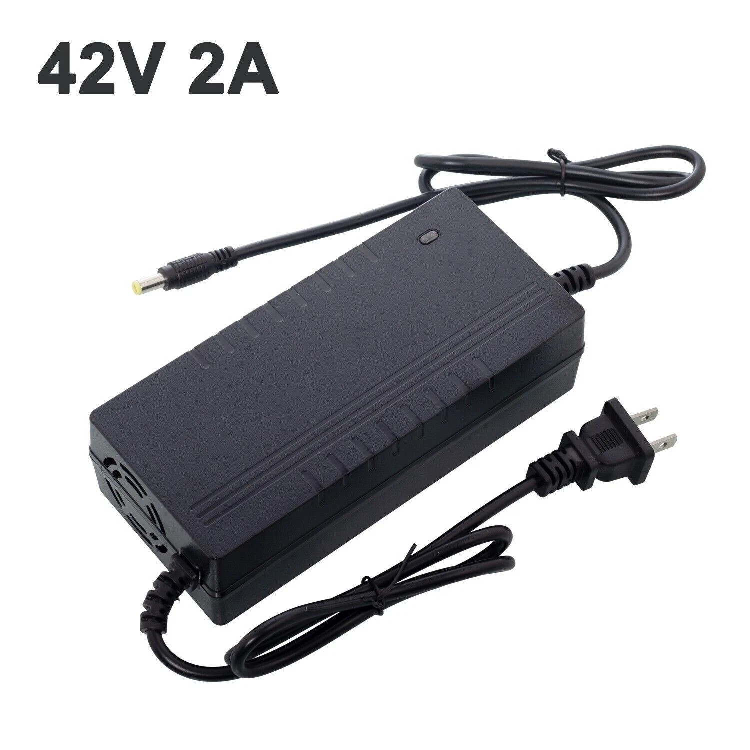 42V 2A Smart Charger DC 5.5×2.1mm Plug for 36V Electric Bicycle lithium Battery