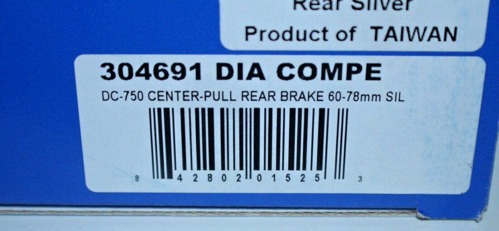 Dia-Compe DC-750 Center-Pull Rear Brake Caliper 60-78mm Silver Road Free Shipper