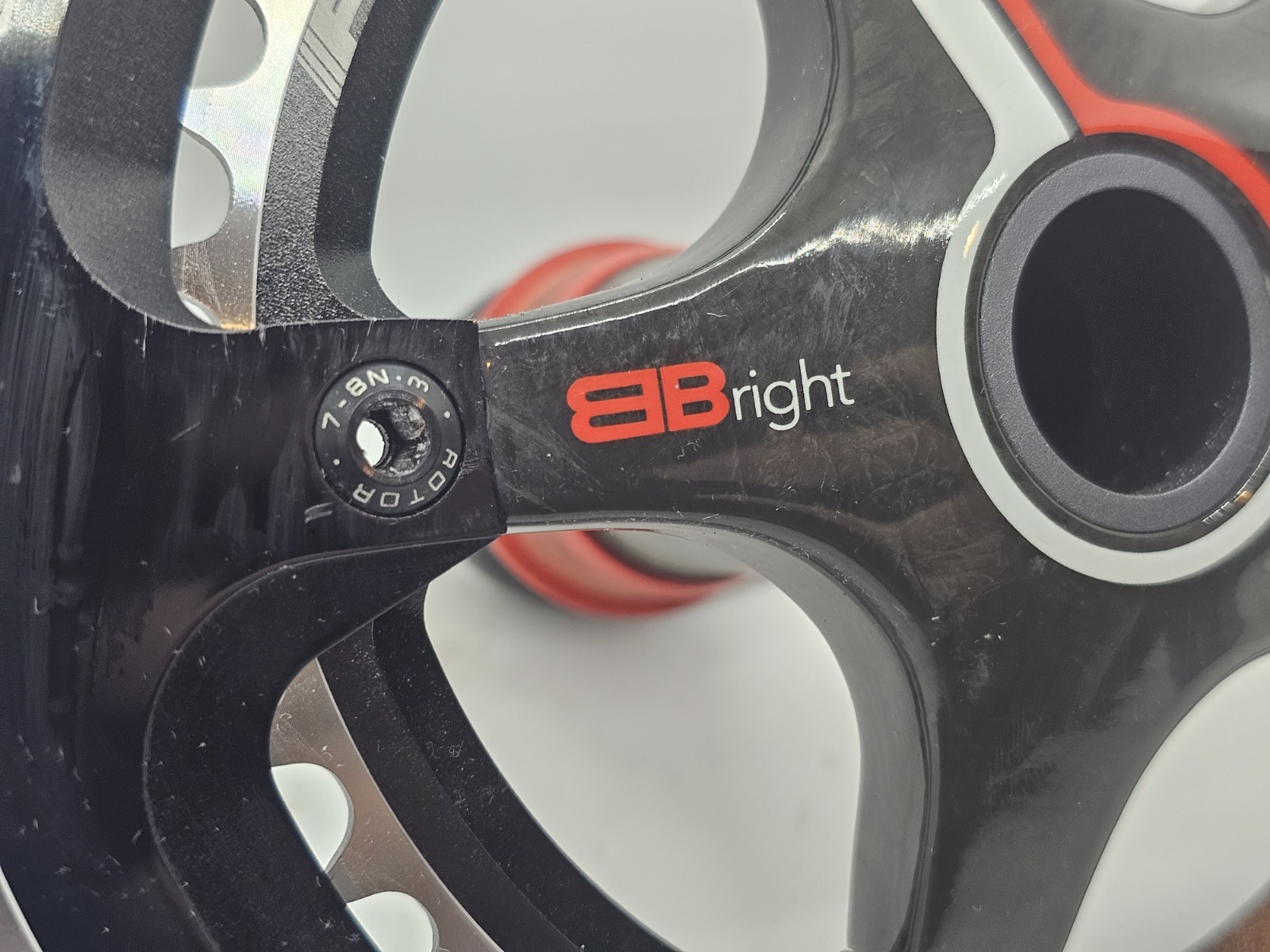 FSA K-Force Light Carbon Crankset BBright 175mm 53/39 New Rotor Rings w/ BB
