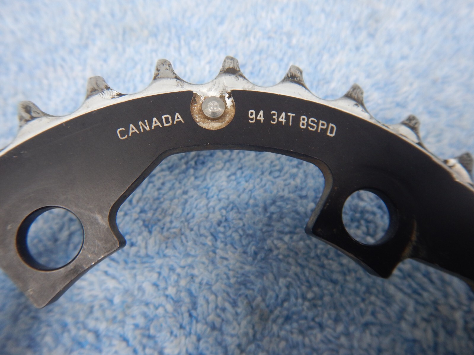 Race Face 34T Chainring 94mm w/Pin Black RaceRing 8-Speed RaceFace