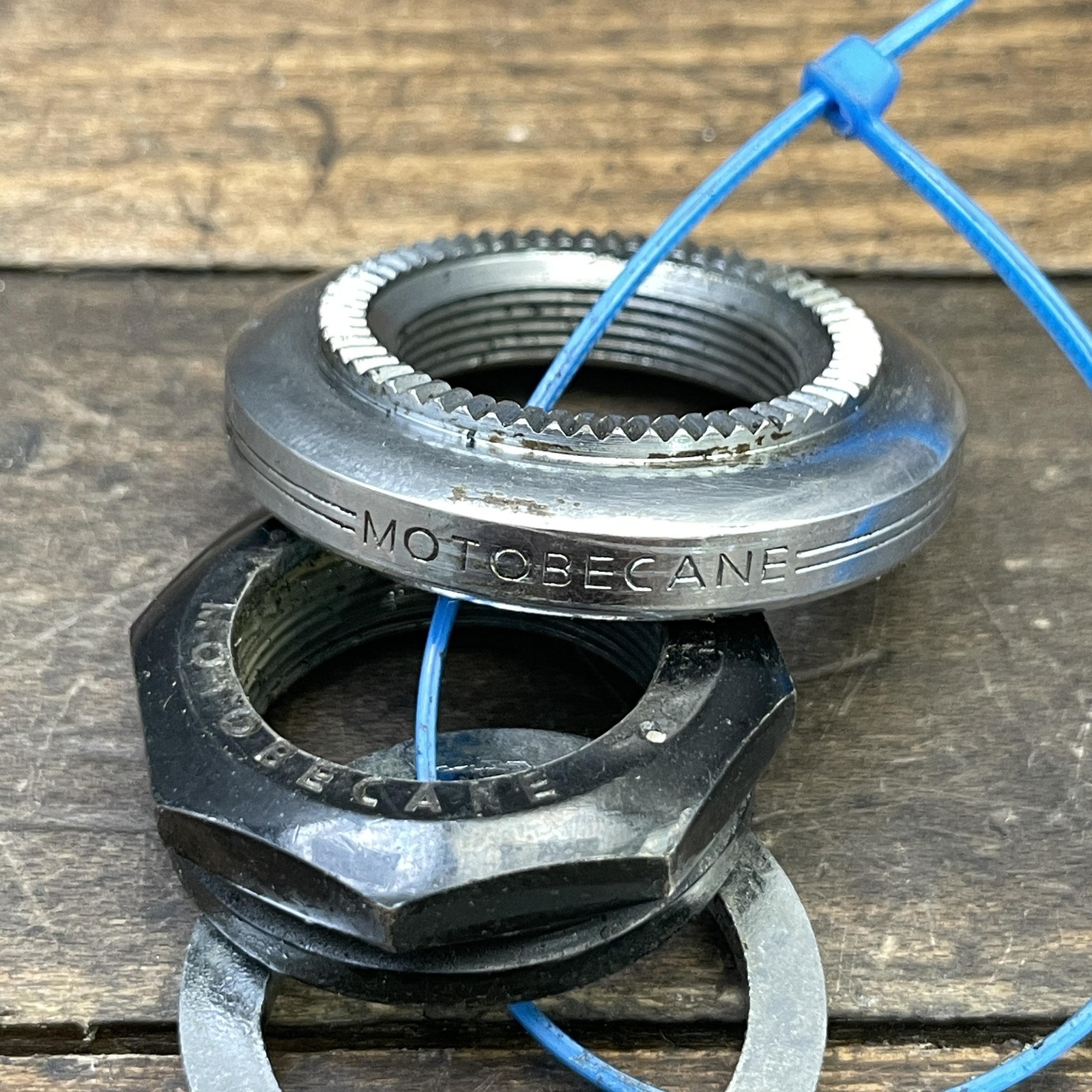 Vintage Motobecane Headset Top Nut Race 1 Inch Threaded Road bike France